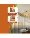 Pack de 1 Ud de tensor elástico regulable + 1 Ud. de anclaje monobloc