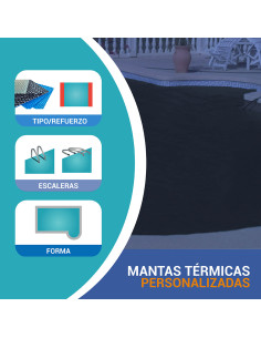 Burbuja de manta térmica Cristal Black 2