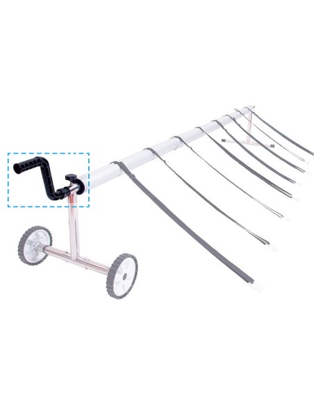 Manivela estándar enrollador manta térmica