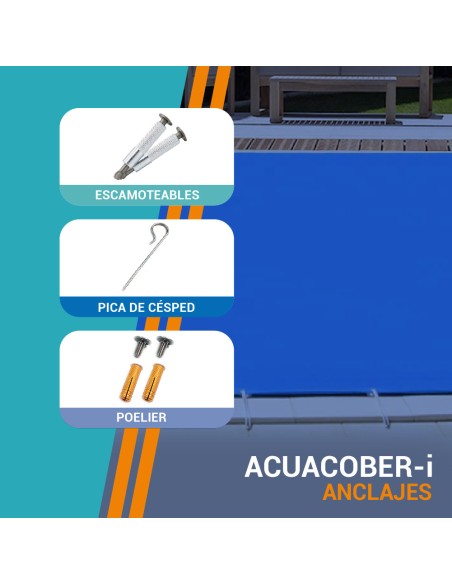 AcuaCober i-ESSENTIAL anclajes