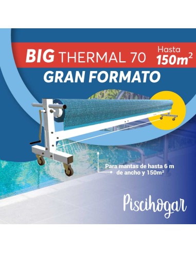 Enrollador Big Thermal 70 tamaño