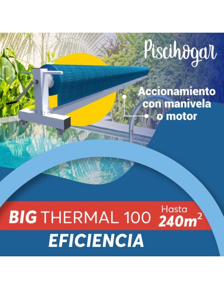 Enrollador Big Thermal 100 comodidad