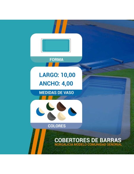 Cobertor barras Comunidad señorial