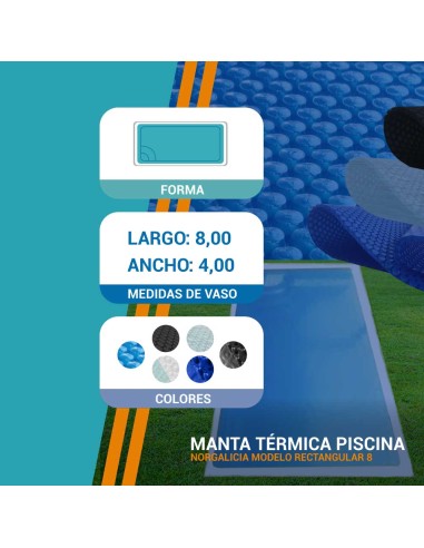 Mantas Rectangular 8