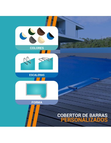 Cobertor de barras a medida
