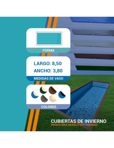 Volga 8,50 cobertores