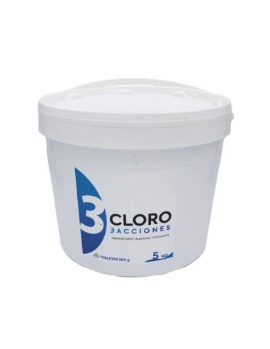 Cloro 3 acciones en Pastillas |  5Kg