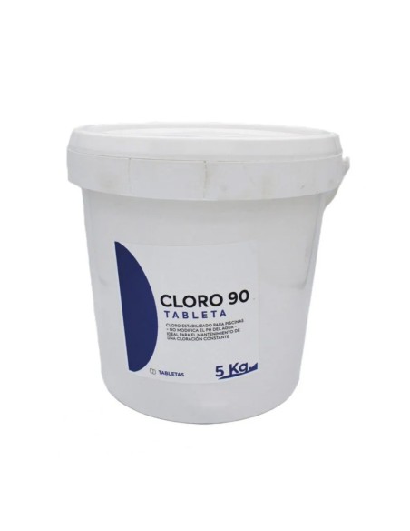 Cloro 90/200 en pastillas | 5kg