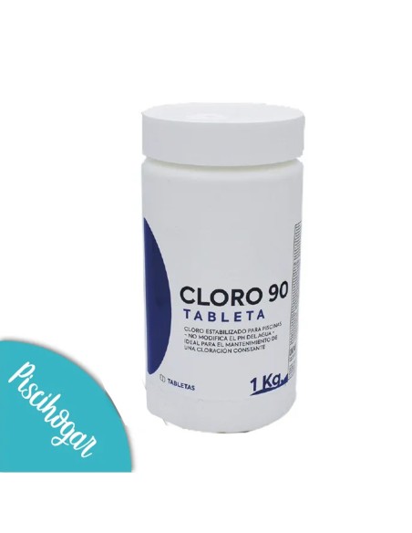 Cloro 90/200 en pastillas | 1kg