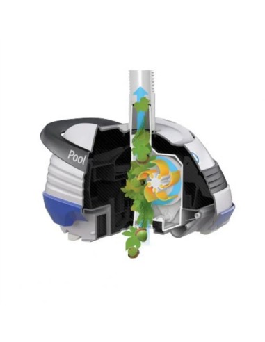 Limpiafondos POOLVAC V-FLEX con recogehojas