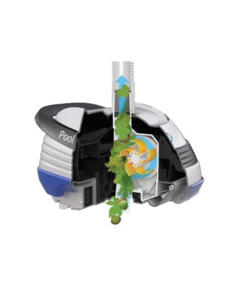 Limpiafondos POOLVAC V-FLEX con recogehojas