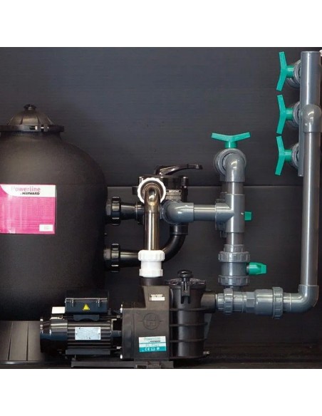 Caseta elevada equipada 500 Superpool TT + 3/4 CV