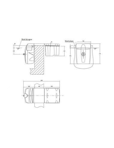 Mochila Filtrante MX25 plano