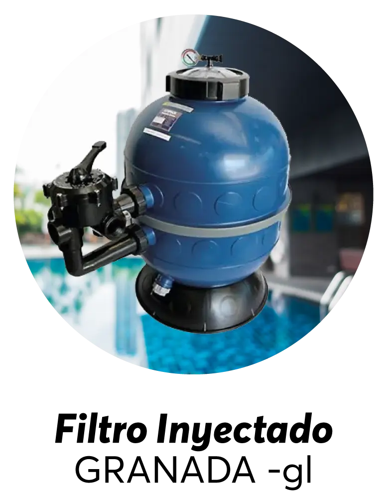 Filtro inyectado