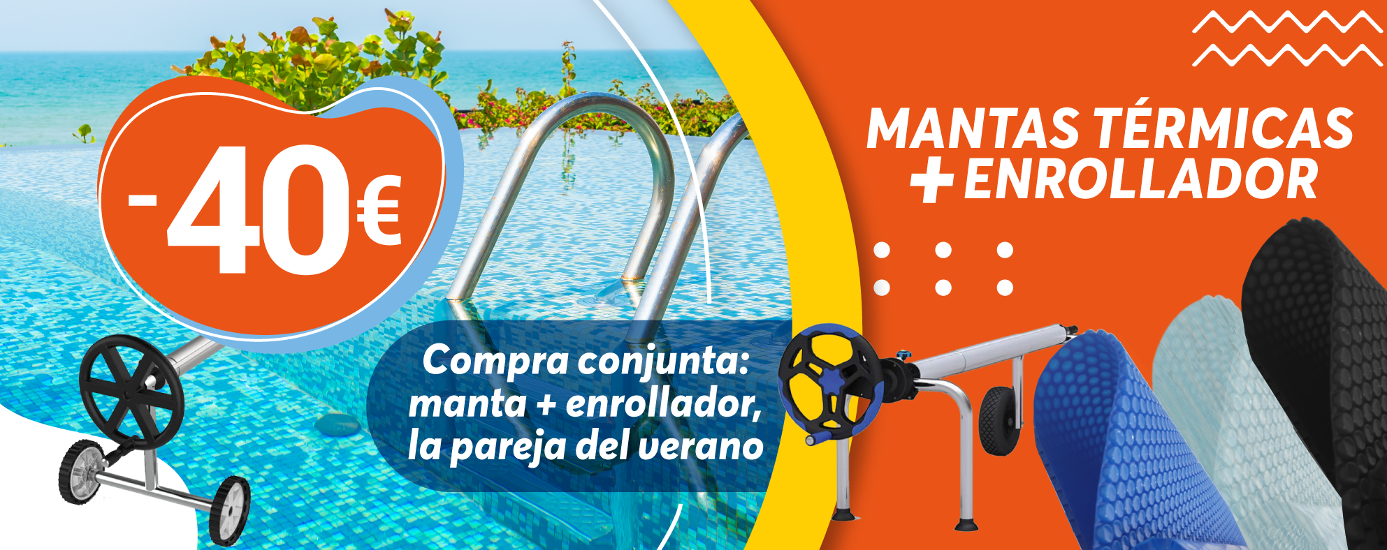 mantas mas enrollador